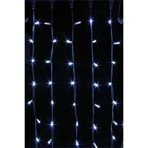 Tenda natalizia prolungabile lucciolona con 200 led bianchi 1 metro 14409730