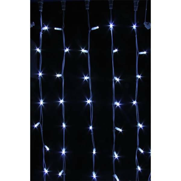 giocoplast giocoplast tenda natalizia prolungabile lucciolona con 200 led bianchi 1 metro 14409730 - foto 1