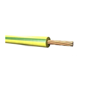 Cavo unipolare isolato  sezione 1x70mm2 giallo verde vendita al metro - fs17-1x70gv