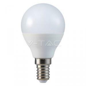 Lampadina led chip samsung 5,5w attacco e14 p45 luce fredda vt-236 170