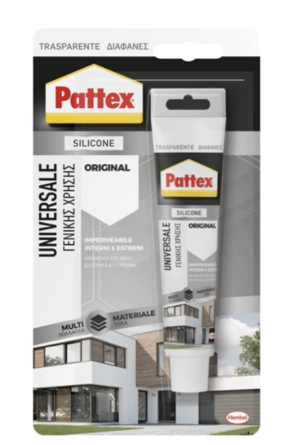 Silicone universale Pattex 50ml trasparente - W060105005 01