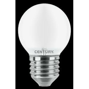 Lampadina led incanto saten mini globo sfera 4w attacco grande e27 luce calda 3000k insh1g-042730bl2