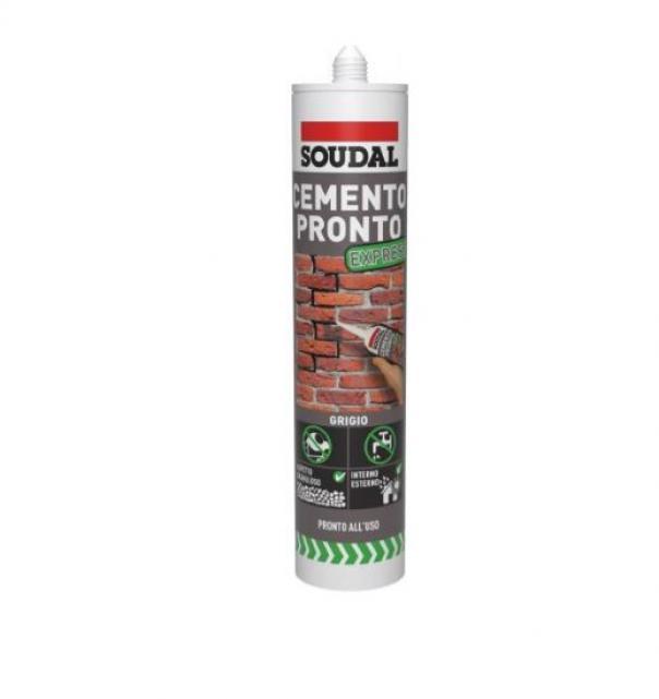 soudal soudal cemento pronto grigio ml 300 w060108262 - foto 1