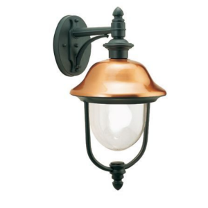 Lampada da parete  rustica 1xe27 max 100w grigio rame - 194/14