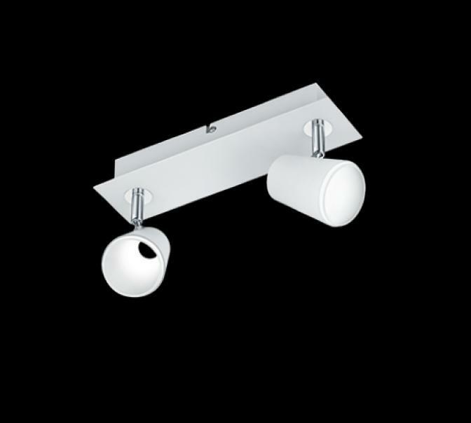 trio lighting trio lighting italia spot narcos 2x6w luce calda 3000k 873170231 - foto 1