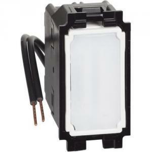 Living now invertitore illuminato 1p 16ax con led bianco k4004l