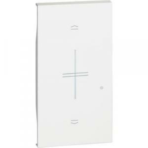 Living now cover illuminabile per comando tapparella wireless 2 moduli colore bianco kw43m2