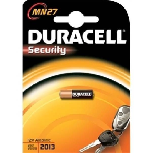 duracell duracell security batteria per dispositivi allarme e telecomandi mn27 - foto 1