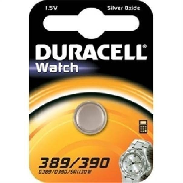 duracell duracell watch pila bottone argento 1,5v per orologi d389 - foto 1