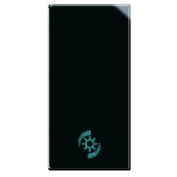 Dimmer a pulsante AVE Life S44 1 modulo nero - 442048U 01