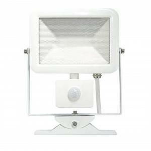 Proiettore led da esterno colore bianco sensor con sensore di movimento e staffa orientabile 50w 4ooo lumen 63516