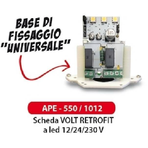 ab tecno ab tecno scheda per lampeggiante 12-24- 230v ape-550/1012 - foto 1