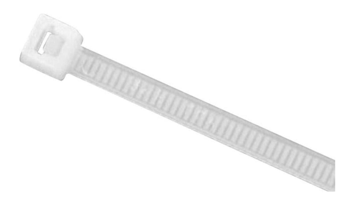 Fascette Hellermann Tyton Ty-Its 100x2.5mm bianco 100pz - 138-00001 01