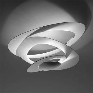 Plafoniera pirce soffitto 1x230w bianca 1242010a