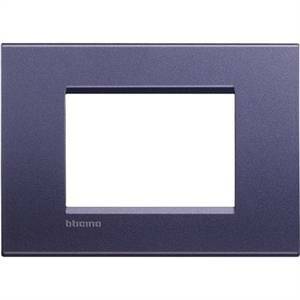 Livinglight  placca 3 moduli colore bronzo lucido club lna4803cb