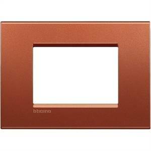 Livinglight  placca 3 moduli colore brick lna4803rk