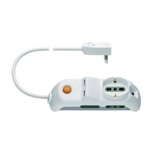 Multipresa 1 schuko+2bipasso+2usb+cavo+interruttore fp00515.c.b