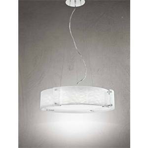 Sospensione colore cromo lucido 5x60w attacco e27 5992