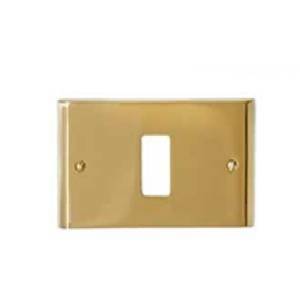 Magic placca 3 posti ottone 7003