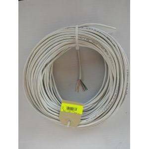 50 metri cavo allarme schermato 6 conduttori 6x0,22 mm  fa-06/b50