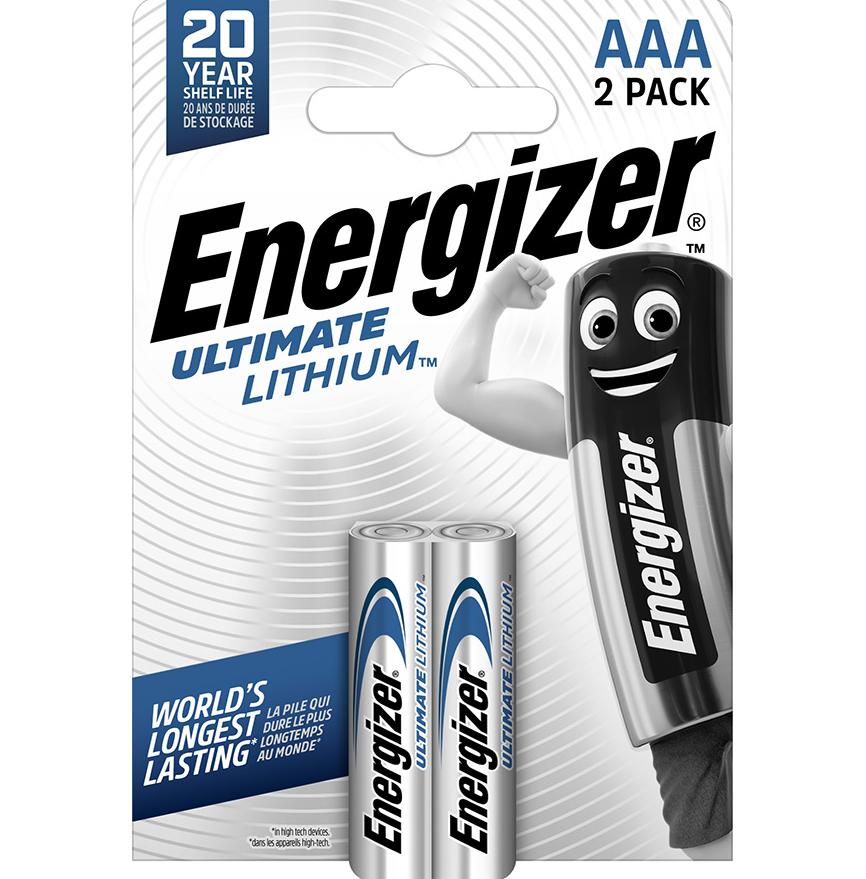 Batterie ministilo al litio AAA Energizer Ultimate 1.5V - 632962 01