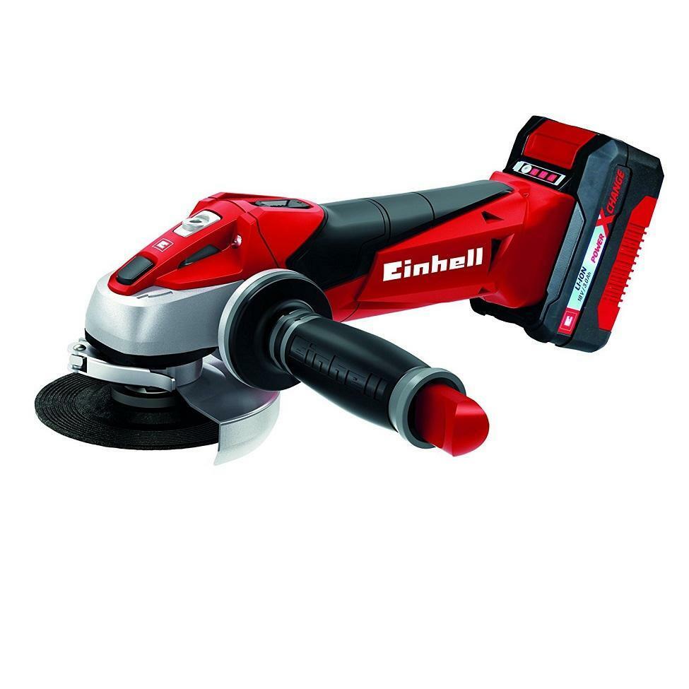 einhell einhell italia smerigliatrice angolare a batteria te-ag 18/115 18v 4431119 - foto 1