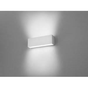 Nobile applique led 2x25w  temperatura colore 3000k luce calda colore bianco ba30/2a/3k/w