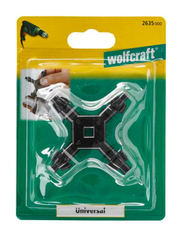 Chiave universale Wolfcraft per mandrini - 2635000 02