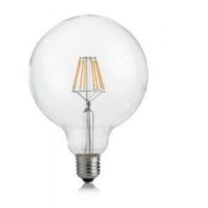 Classic lampadina led globo 8w attacco grande e27 luce naturale 4000k colore trasparente 153988