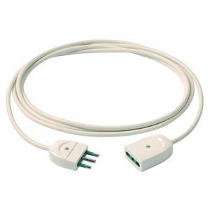 Cavo prolunga 3g1 3m colore bianco 0p32385.b