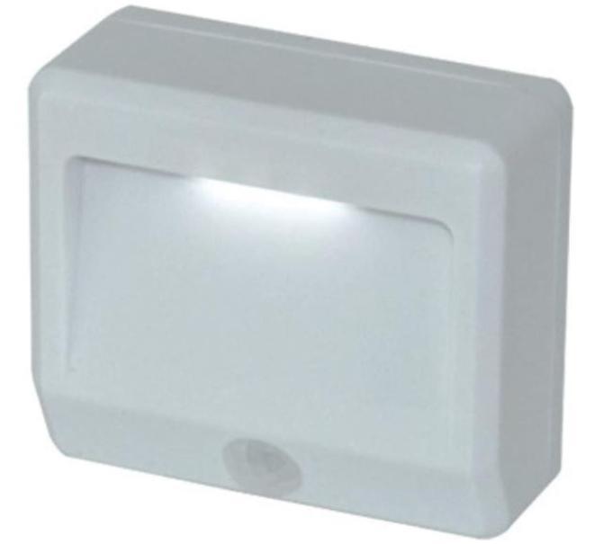 Luce segnapasso Electraline a batteria con sensore crepuscolare - 58305 01