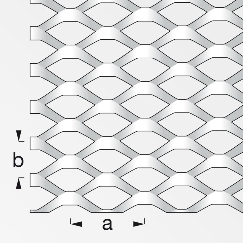 Lamiera striata Alfer Aluminium 120x1000mm alluminio naturale - 37150 02