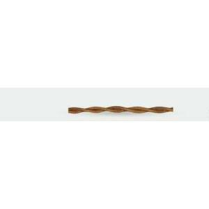 Al  metro cavo treccia 3x1,5 in seta colore bronzo 10610