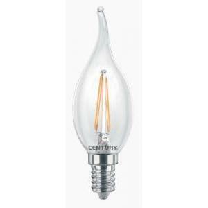 Lampadina  filamento led incanto colpo di vento 2w attacco piccolo e14 luce calda 2700k inm1c-021427