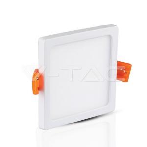 Pannello led quadrato  8w 4500k bianco vt-888 - 4944