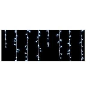 Tenda sfalsata 680 led bianchi effetto nevicata regolabile 6 x 1,5 m ip44 uso interno/esterno 145 18307 14518307