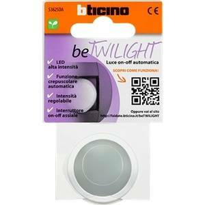 Kit - adattatore spina standardd tedesca+crepuscolare dimmer colore bianco s3625da