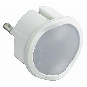 Kit - adattatore spina standard tedesca + luce emergenza colore bianco s3625dl