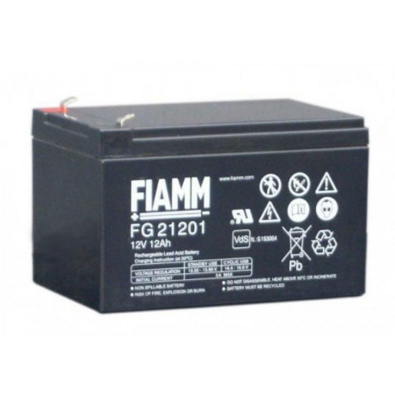 Batteria ermetica al piombo Fiamm 12V 12Ah - FG21201 01