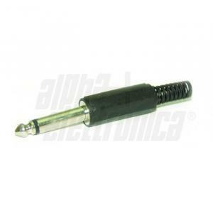 2 spine jack 6,3mm mono con guidacavo 13-2  13-2/b2