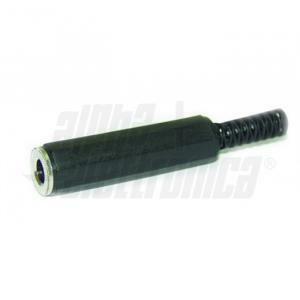 2 prese jack 6,3mm mono con guidacavo 14-2  14-2/b2