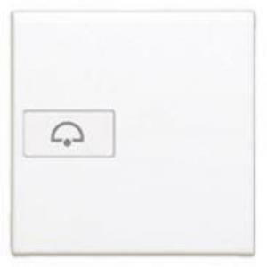 Livinglight copritasto illuminabile per comandi assiali 2 moduli colore bianco n4916m2d