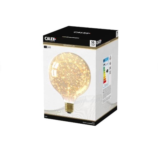 Lampadina led a globo Calex 1.5W E27 3000K - 425912 03