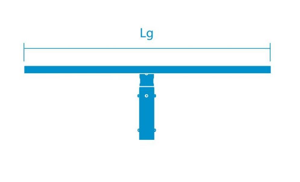 Traversa Siderpali 100cm per pali diametro 60mm - TSI1000/70G 01