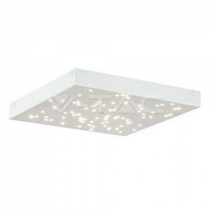 Pannello di design led 8w effetto cielo stellato 3000-4000k dimmerabile colore bianco vt-7128 40281