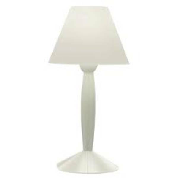 flos flos lampada da tavolo miss sissi bianca 1x60w e14 f6250009 - foto 1