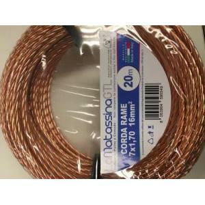 20mt corda rame nudo con sezione 16mmq mcordcu1620