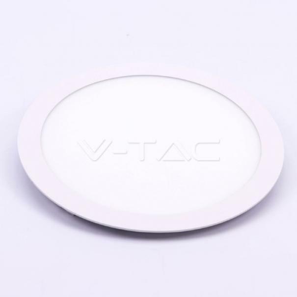 v-tac v-tac pannello led chip samsung tondo 24w luce naturale 4000k vt-624 725 - foto 1