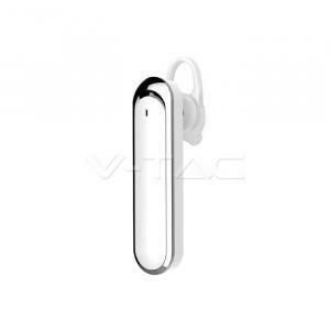 Auricolare bluetooth  headset 170mah colore bianco vt- 6800 7703