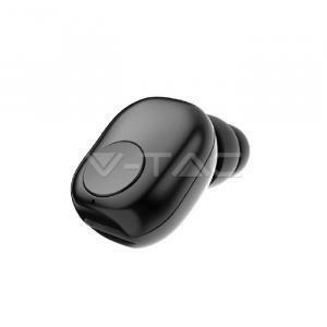 Mini auricolare bluetooth ricaricabile 55mah colore nero earbud vt-6500 7704